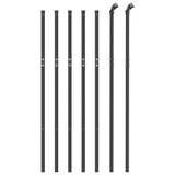 Vidaxl Gaashek 0,8x10 M Anthracite -färgad
