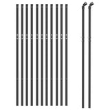 Vidaxl Gaashek 0.8x25 m Anthracite -colored