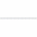 Vidaxl Mesh Fence 1.6x25 M Silverfärgat
