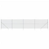 Vidaxl Mesh -staket med markförankringar 1,4x10 m silverfärgade