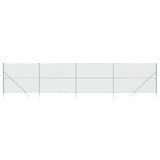 Vidaxl Mesh Fence z kotwicami uziemienia 2x10 m srebrny