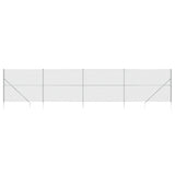 Vidaxl Mesh -staket med markförankringar 2,2x10 m silverfärgade
