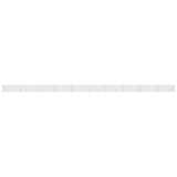 VidaXL mesh fence with flange 0.8x25 m silver colored