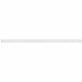 VidaXL mesh fence with flens 1x25 m silver colored