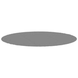 Vidaxl Pool terreno Ø396 cm poliestere geotessile grigio chiaro