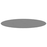 VidaXL pool soil Ø428 cm polyester geotextile light gray