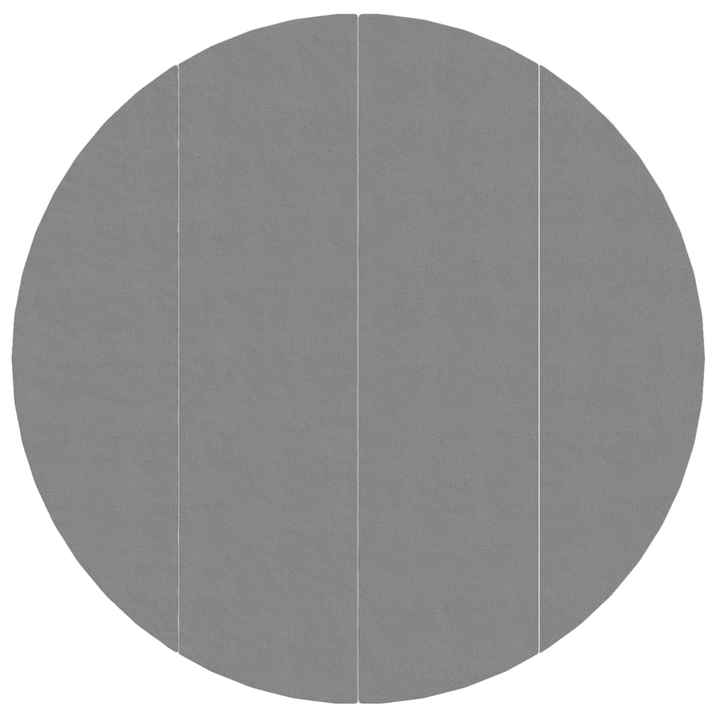 VidaXL pool soil Ø500 cm Polyester geotextile light gray