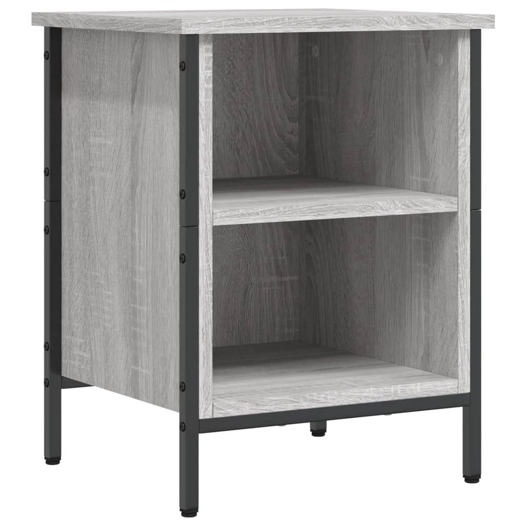 Vidaxl Shoe cabinet 38x35x50 cm Properted Wood Gray Sonoma Oak colored