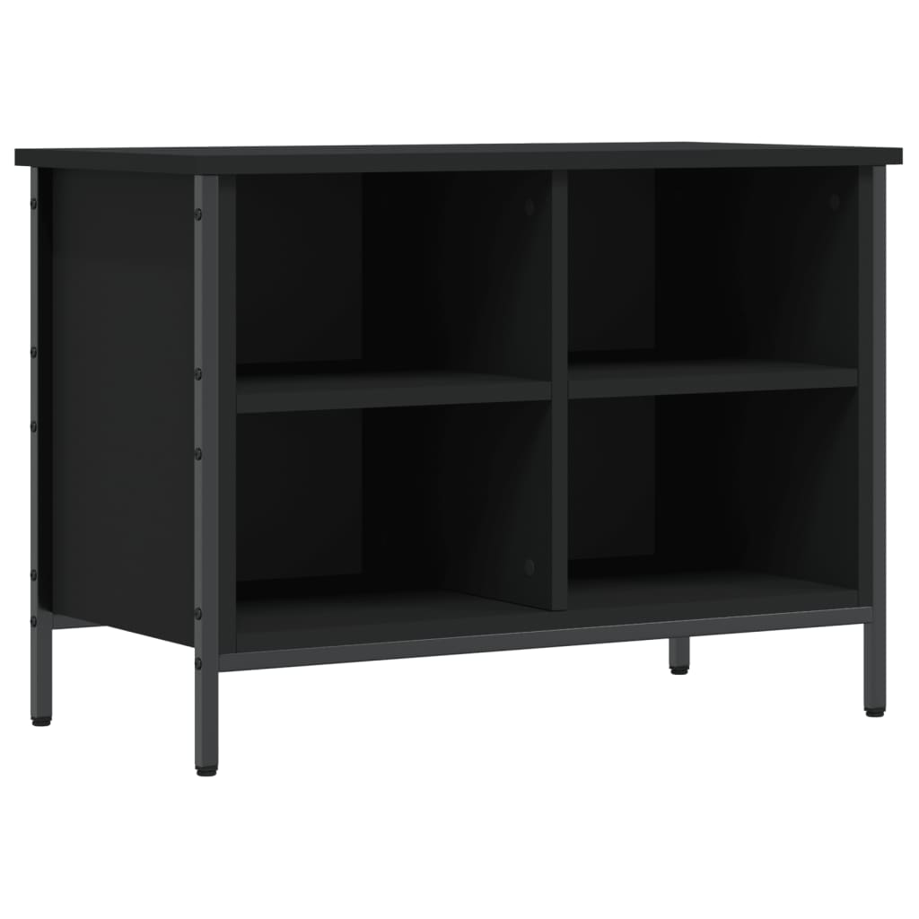 Kabinet boty Vidaxl 69x35x50 cm Vlastní dřevo černé