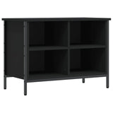 Kabinet boty Vidaxl 69x35x50 cm Vlastní dřevo černé