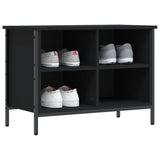 Kabinet boty Vidaxl 69x35x50 cm Vlastní dřevo černé
