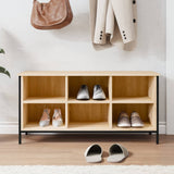 Vidaxl Cabinet da scarpe 100x35x50 cm Proprietà in legno Oak colorato