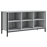 Vidaxl Shoe Cabinet 100x35x50 cm Properted Wood Grey Sonoma Oak Color