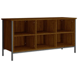 Vidaxl Cabinet da scarpe 100x35x50 cm Colore in rovere marrone in legno
