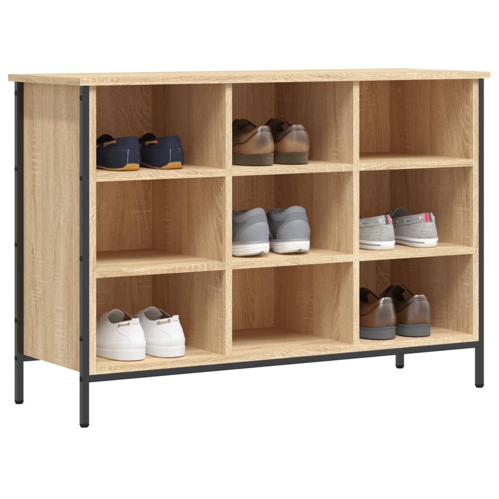 Vidaxl Shoe cabinet 100x35x70 cm Properted Wood Sonoma Oak colored