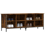 Vidaxl Cabinet da scarpe 131x35x50 cm Colore in legno di legno