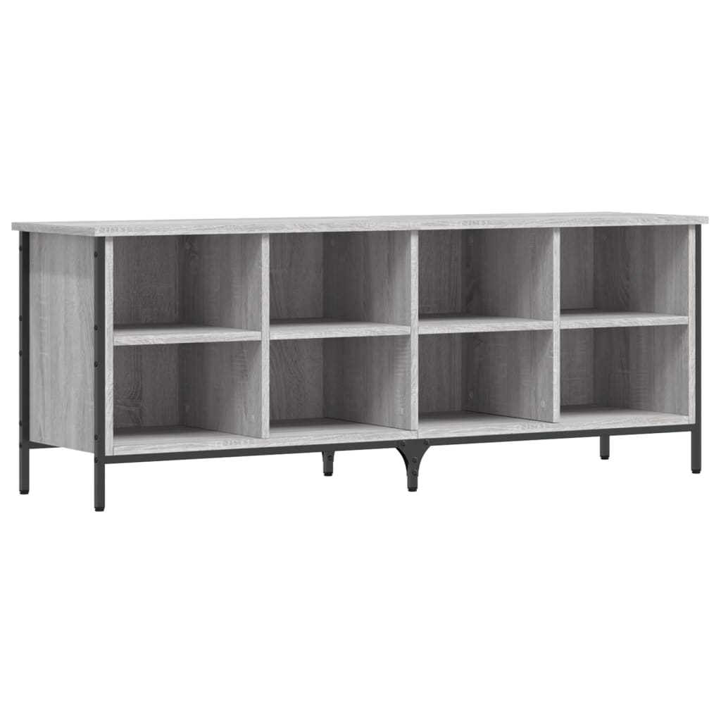 Szafka buta vidaxl 131x35x50 cm Cut Wood Grey Sonoma Oak Kolor