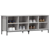 Szafka buta vidaxl 131x35x50 cm Cut Wood Grey Sonoma Oak Kolor