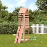 Vidaxl Speelhuis with climbing wall Solid Douglashout