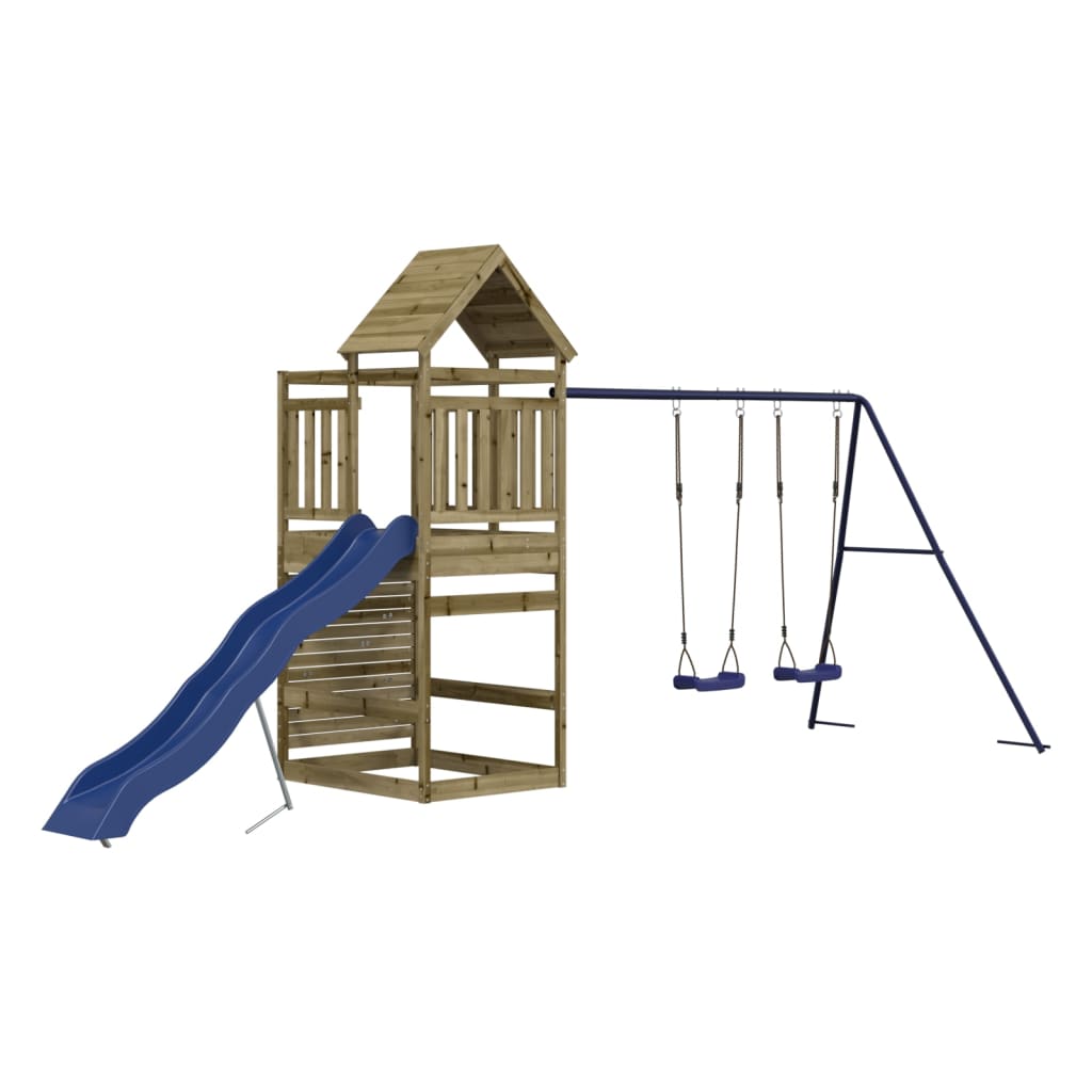 Vidaxl Garden Play set impregnirani bor