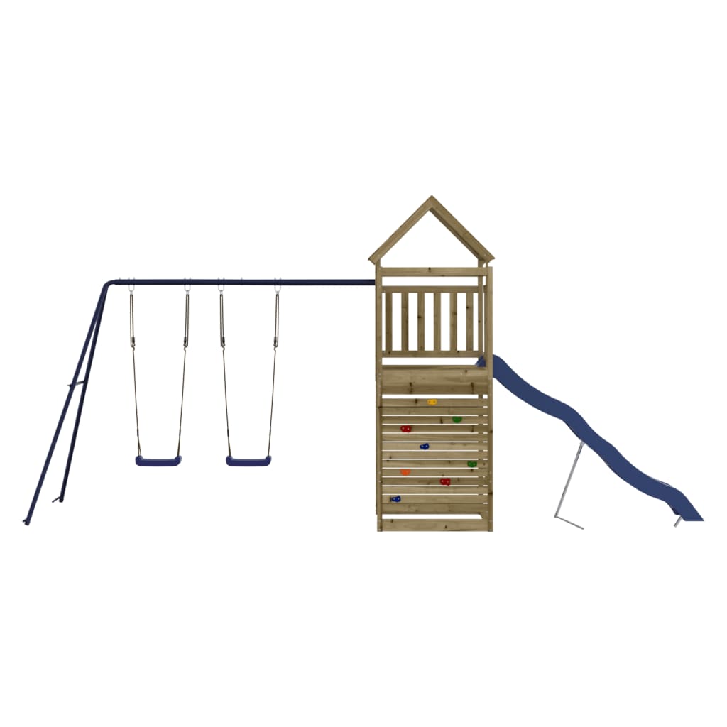 Vidaxl Garden Play set impregnirani bor