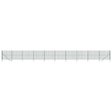 Vidaxl Wire mesh fet 2x25 m galvanized steel green