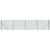 Vidaxl Drahtgitter FET mit Flansch 1,6 x 10 m Grün