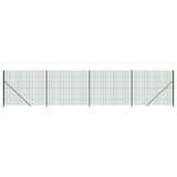 Vidaxl Wire Mesh Fet med flens 2,2x10 m grønn
