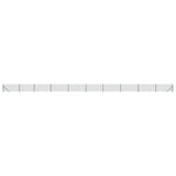 Vidaxl Wire mesh fence with flens 1x25 m green