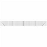 Vidaxl wire mesh fence with flens 1x10 m anthracite colored
