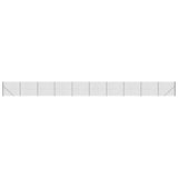 Vidaxl wire mesh fence with flange 1.4x25 m anthracite colored