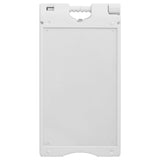 VidaXL Sandwichbord 45x7x84.5 cm HDPE Gray