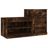 VidaXL shoe cabinet 100x42x60 cm Properted Wood Smoked Oak colored