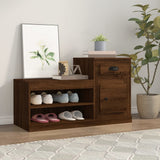 VidaXL shoe cabinet 100x42x60 cm Properted wood brown oak color