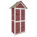 Vidaxl Garden Shed 89x52.5x175 cm trden borov mocha -Rorored