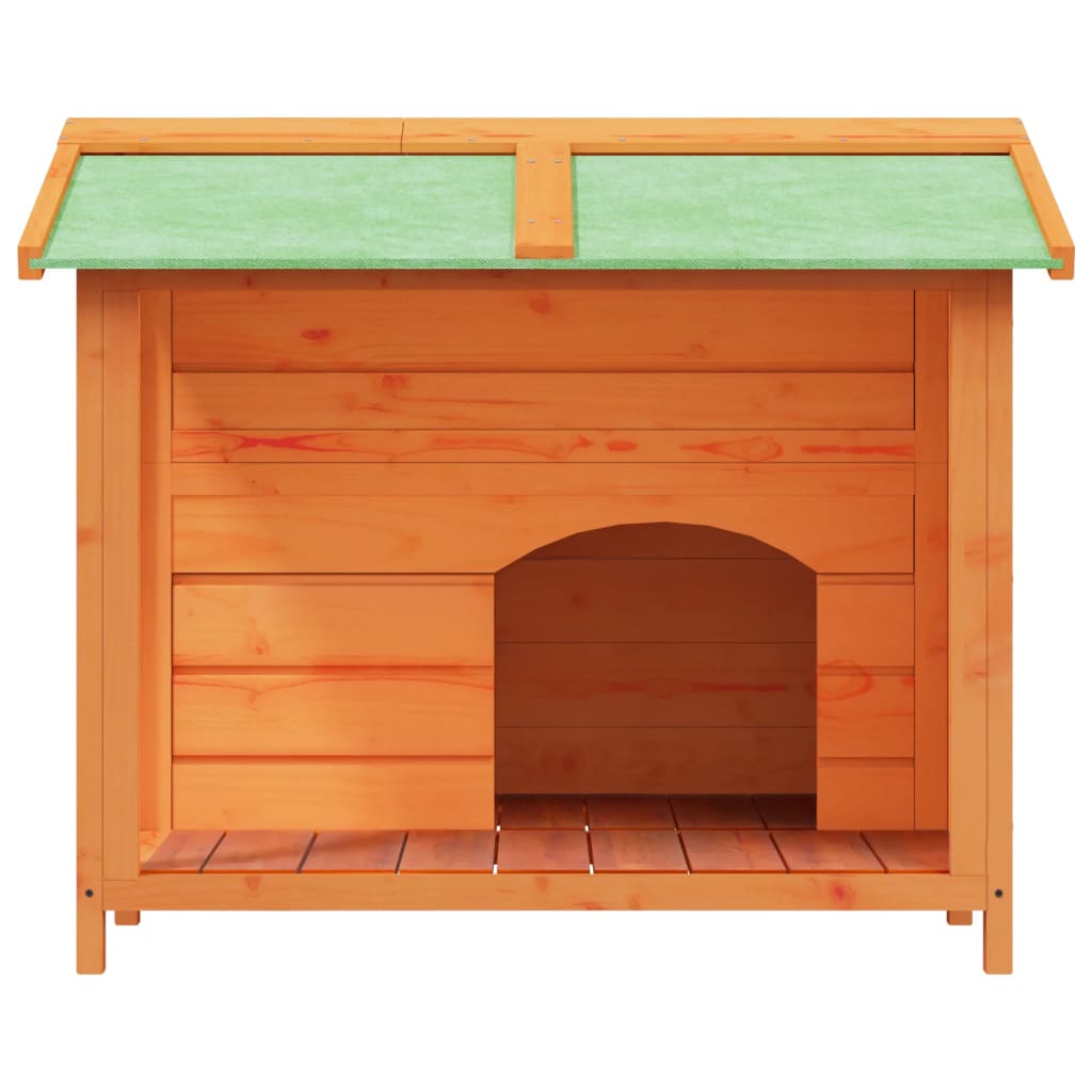 VidaXL dog loft 96x87x80.5 cm Solid pine brown