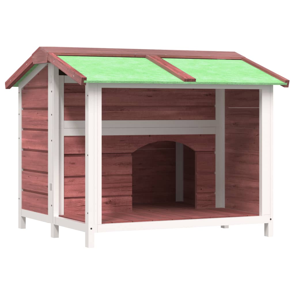 Vidaxl Dog Loft 96x87x80,5 cm Trdni borovci
