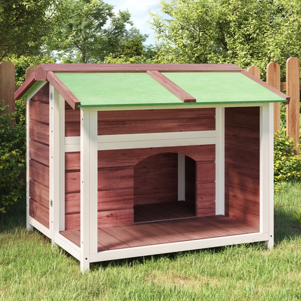 Vidaxl Dog Loft 96x87x80,5 cm Trdni borovci