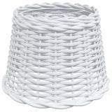 Vidaxl Techo de lámpara Ø30x20 cm de mimbre blanco