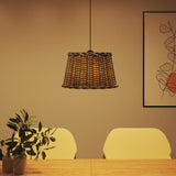 Vidaxl ceiling lampshade Ø45x28 cm wicker brown