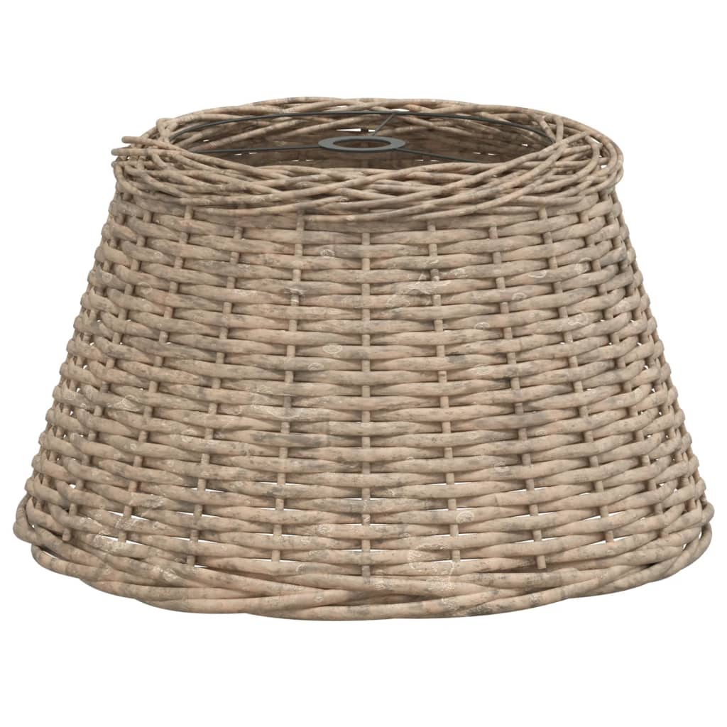 Vidaxl loft lampeskærm Ø50x30 cm kurvbrun