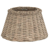 Vidaxl loft lampeskærm Ø50x30 cm kurvbrun