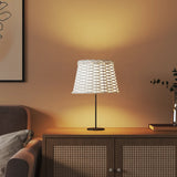 Vidaxl lampenkap ø25x17 cm wicker wit