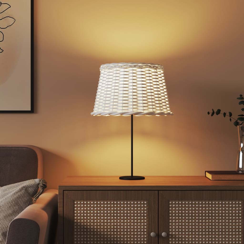 Vidaxl lampshade Ø45x28 cm wicker white