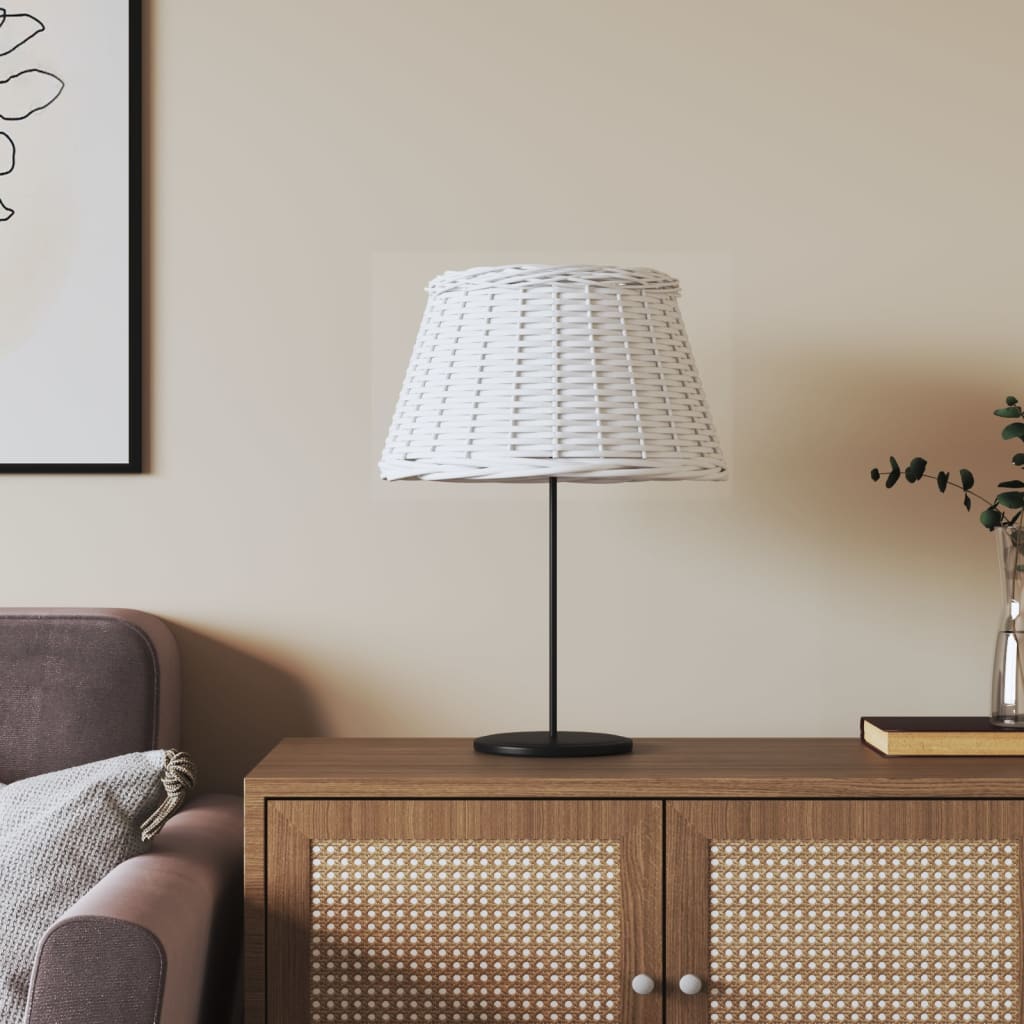 Vidaxl lampshade Ø50x30 cm Wicker white