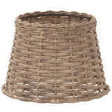 Vidaxl lampshade Ø25x17 cm wicker brown