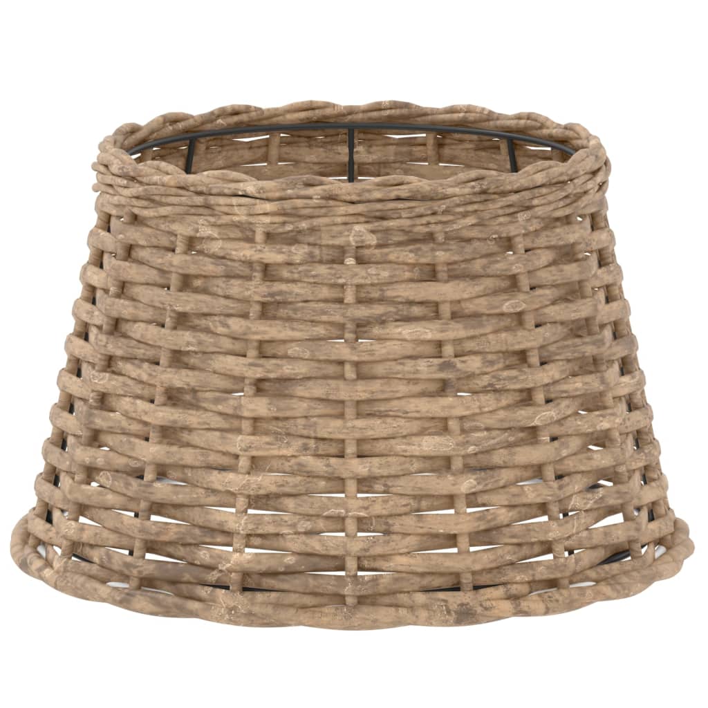 Vidaxl Lampshade Ø38x23 cm Wicker Brown