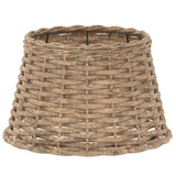 Vidaxl Lampshade Ø38x23 cm Wicker Brown