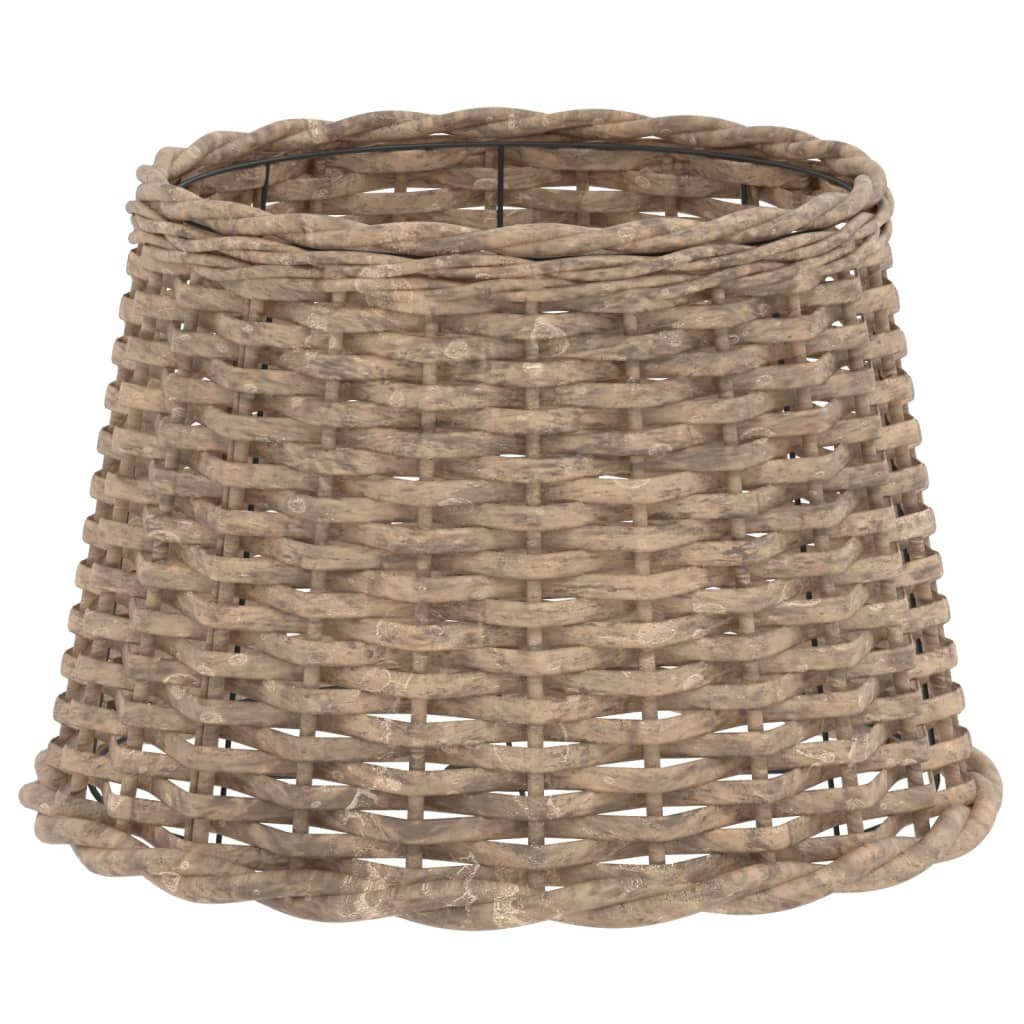 Vidaxl Lampshade Ø40x26 cm Wicker Brown