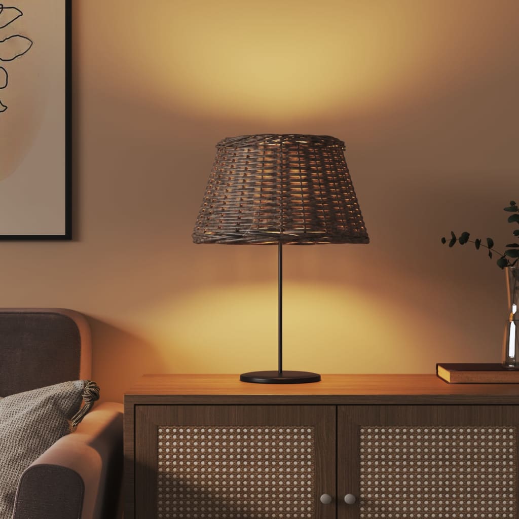 Vidaxl lampshade Ø50x30 cm wicker brown